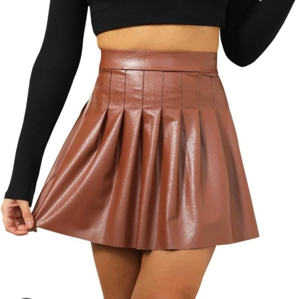 OFFLINE Chic Brown Skater Skirt size Xl
